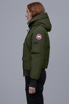 Chamarras Canada Goose Mujer Outlet - Chilliwack Chaqueta De Bombardero Verdes SP7483196